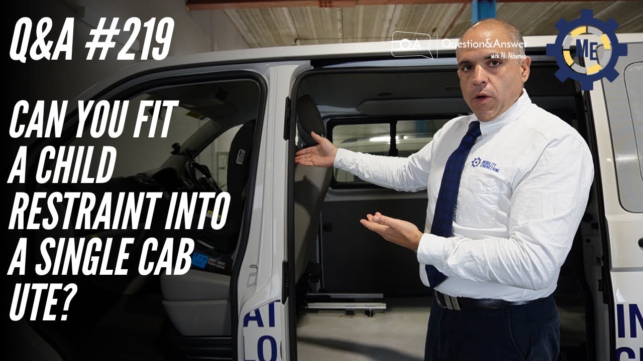 Q&A #219 - Can you Fit a Child Restraint into a Single Cab Ute?