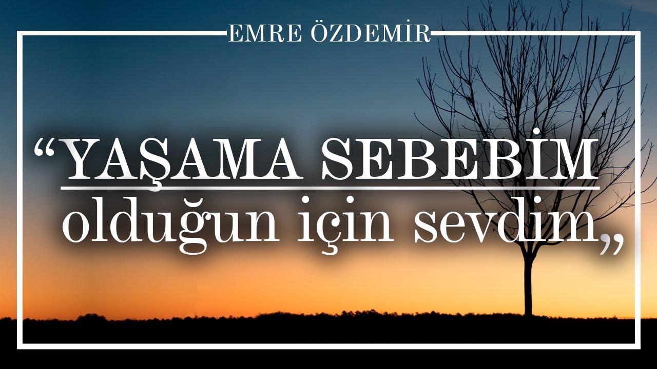 Yaşama Sebebim Olduğun İçin Sevdim - Emre Özdemir