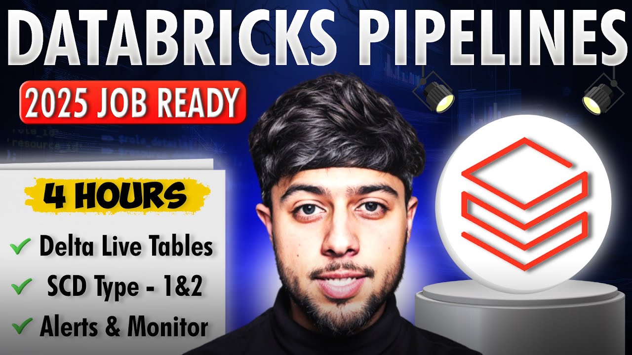 Databricks Declarative Pipelines Full Course | Master DELTA LIVE TABLES In 2025