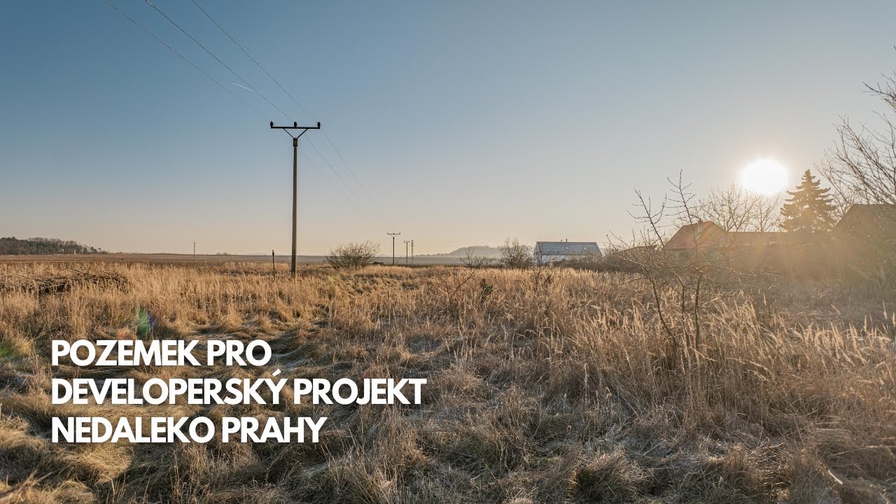 Projekt na v&yacute;ystavbu rodinn&yacute;ch domů v Host&iacute;ně u Vojkovic