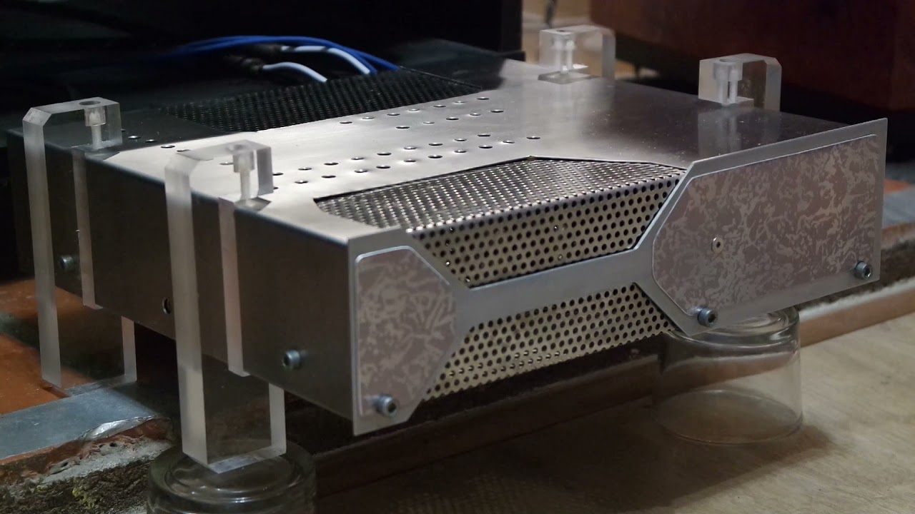 DIY FIRST STEREO EL84/6BQ5 SE VALVE AMPLIFIER SOUND TEST