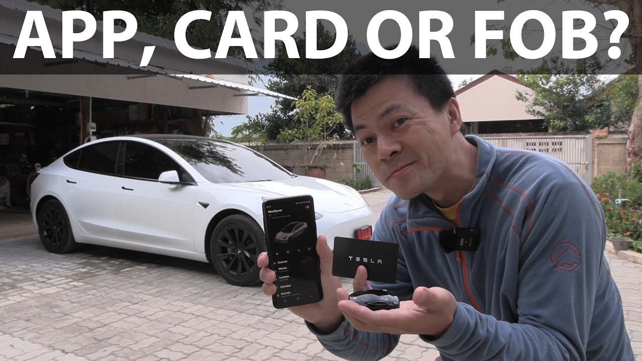 Tesla Model 3 keyfob review