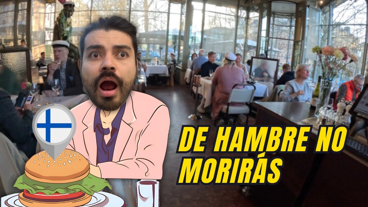 €15 en restaurante barato, caro y McDonalds en Helsinki | Finlandia