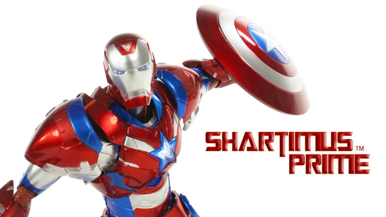 Sentinel Re:Edit Iron Patriot Import Iron Man Toy Action Figure Review