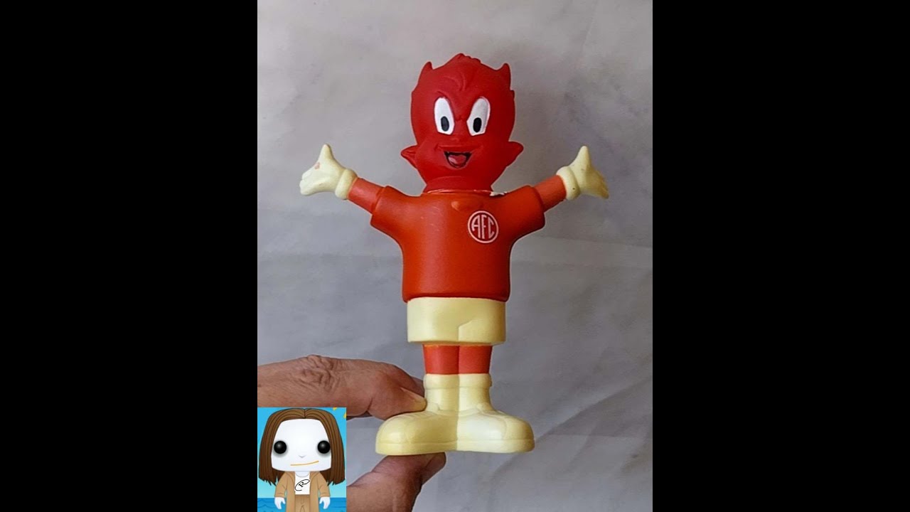 Boneco Mascote Antigo Do América - Mascote Mania - Rio Coleções