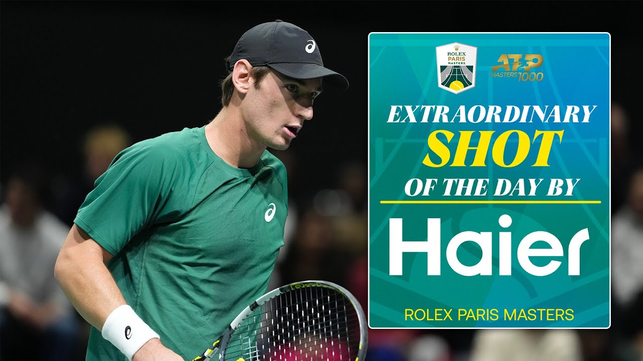 Extraordinary Shot of the day #1 | Rolex Paris Masters 2025