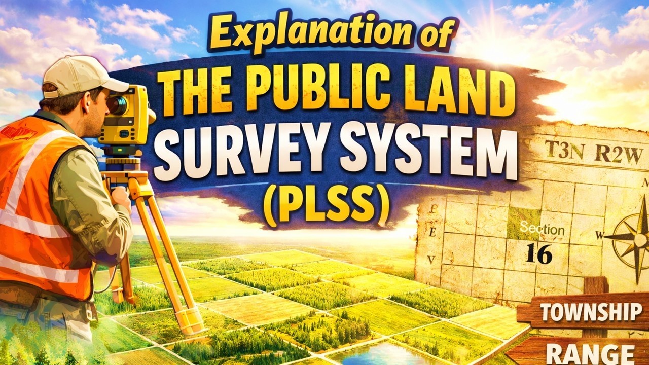 Explanation of The Public Land Survey System (PLSS)