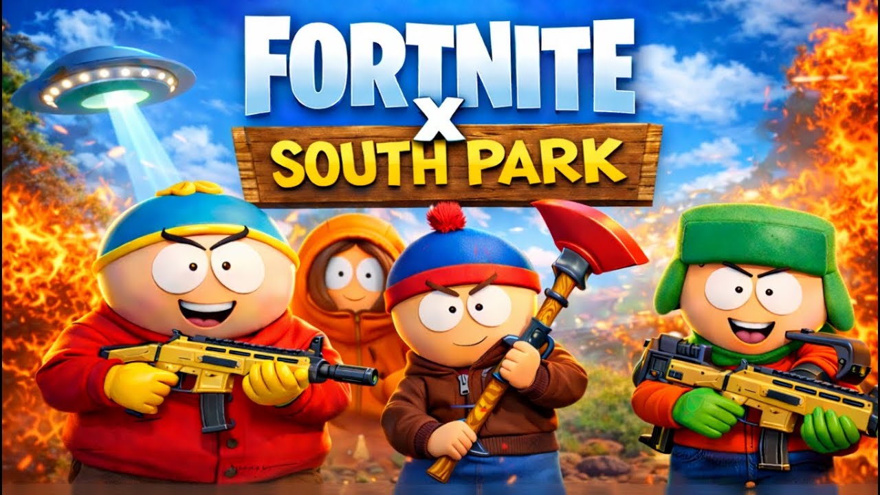 FORTNITE X SOUTH PARK IS FINALLY HERE! (New Skins & Items)