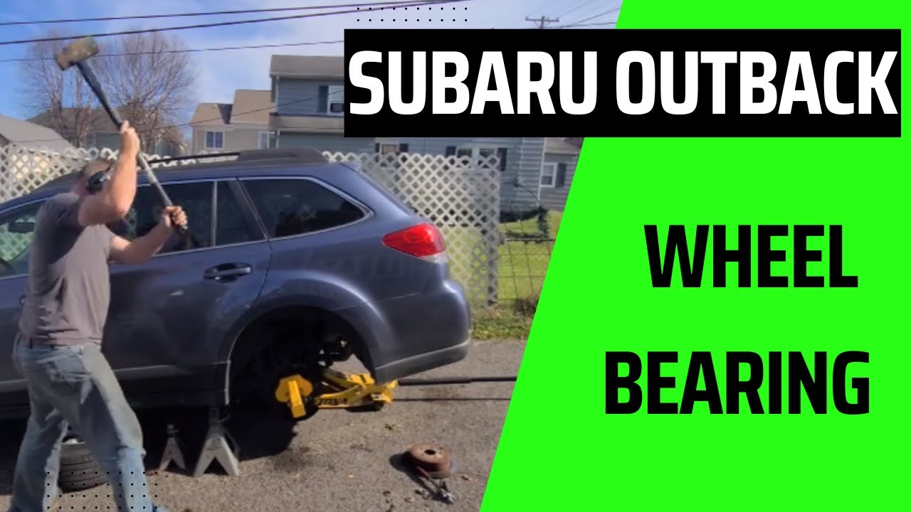 Задний ступичный подшипник Subaru Outback 2010-2014 (может быть проблематично)