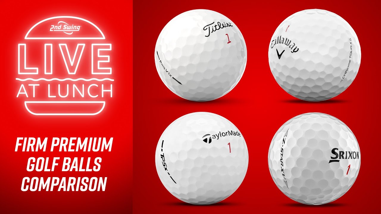 Firm Premium Golf Balls Comparison and LIVE Testing