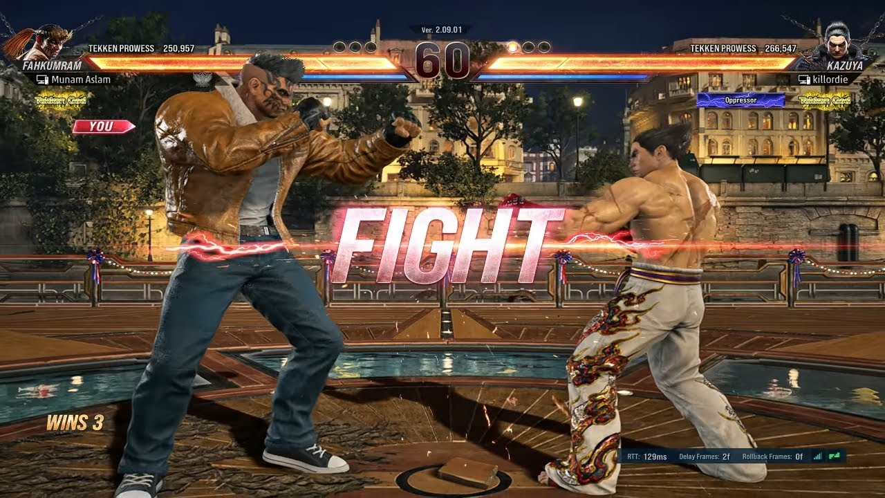 FAHKUMRAM VS KAZUYA TEKKEN 8 ONLINE