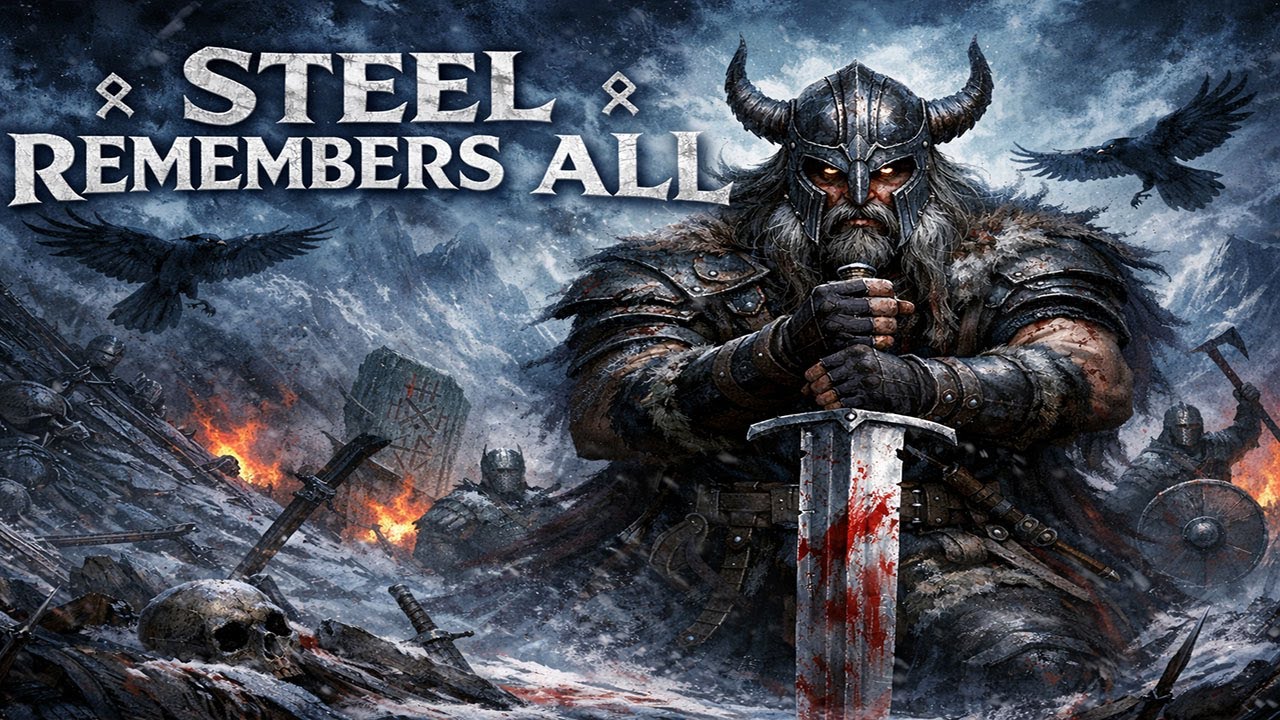 FrostRaven — STEEL REMEMBERS ALL (Official Audio) | Viking Thrash Metal