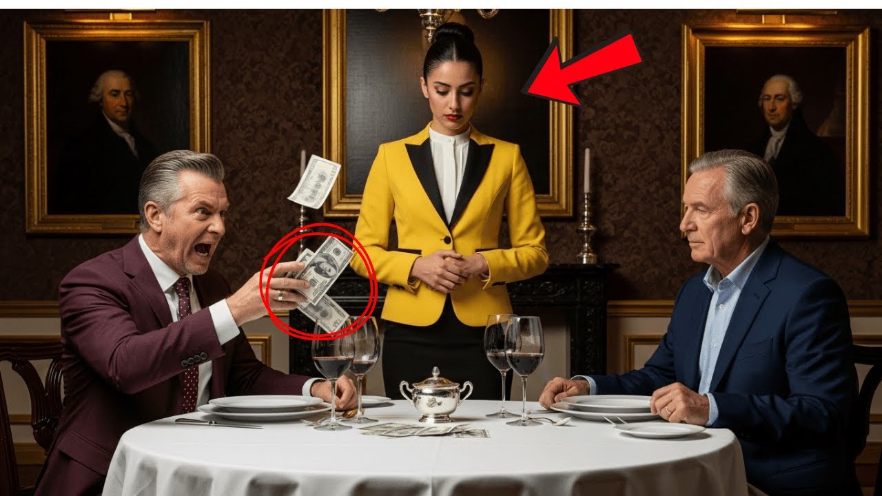 Rude Tycoon Mocks Waitress in Foreign Language—Freezes Mid-Sentence When She Replies | Drama Stories