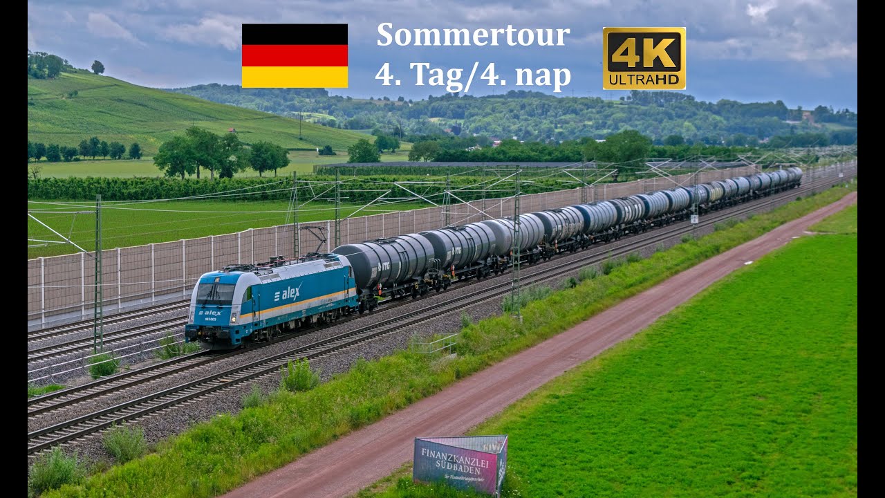 Oberrheintal, Züge rund um Auggen / Sommertour 4. Tag / Nyári túra 4. nap / 02.06.25