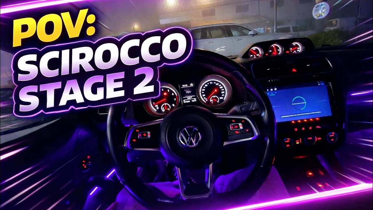 No es un Scirocco Normal… POV Night Drive