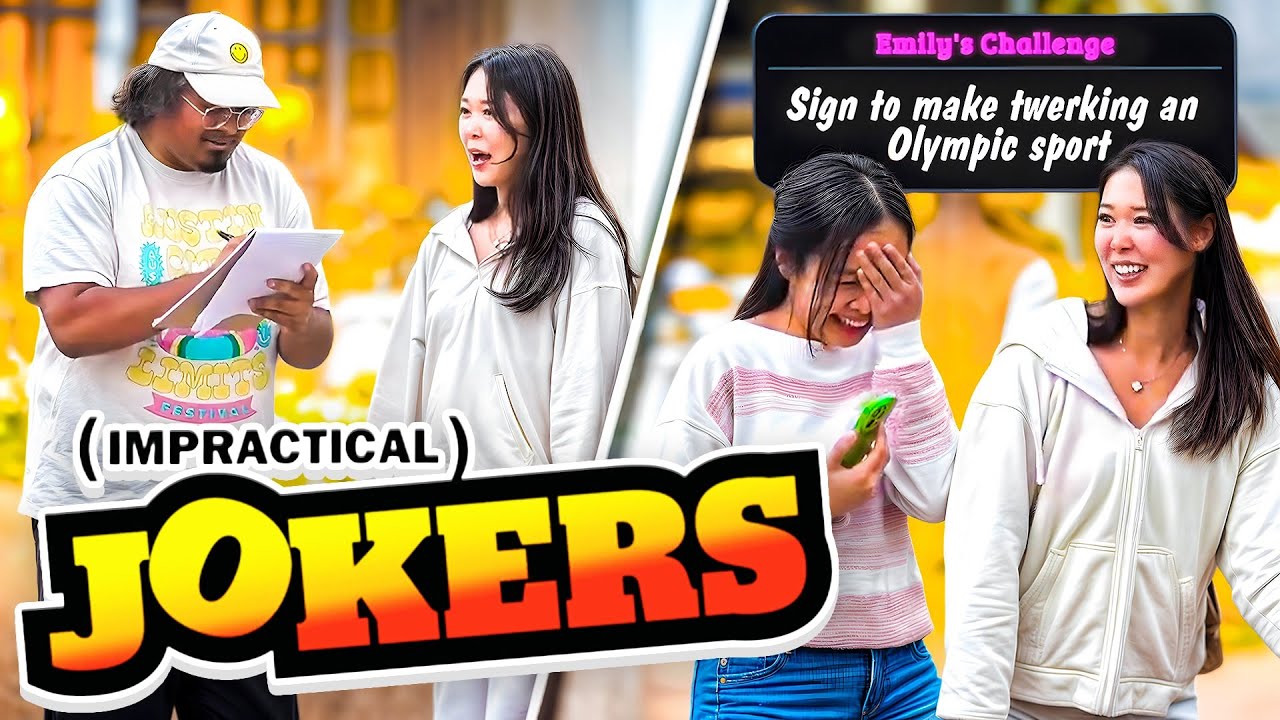 Extra Emily & Arky Do Impractical Jokers in Public...