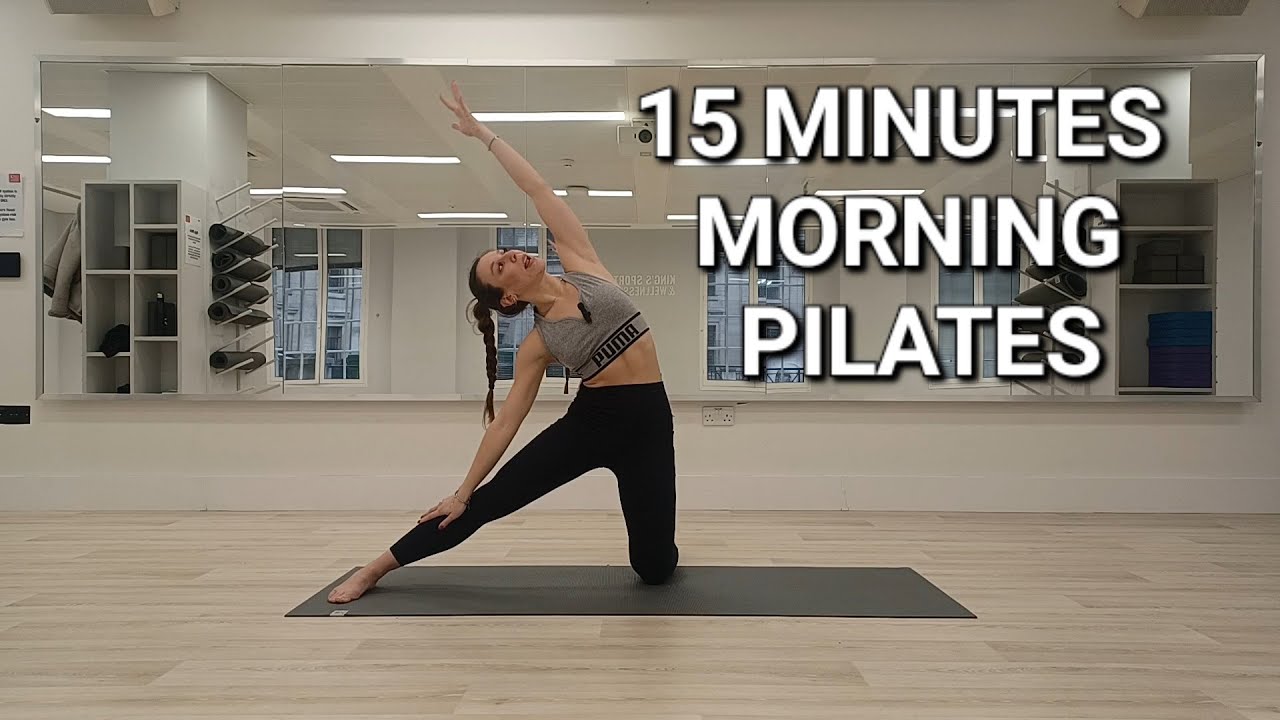 15 Min Pilates to Energize Your Morning ☀️ (No Equipment)