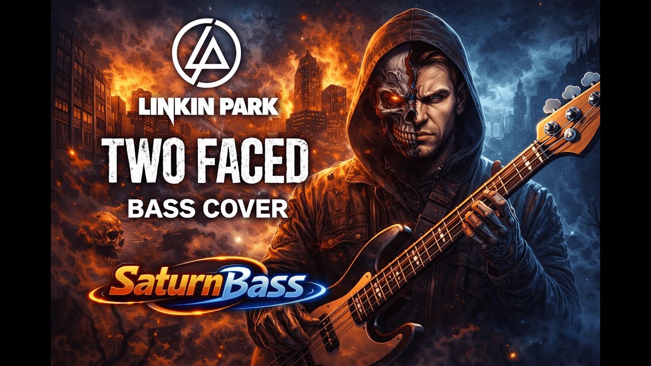 Two Faced - Linkin Park - Bass Cover