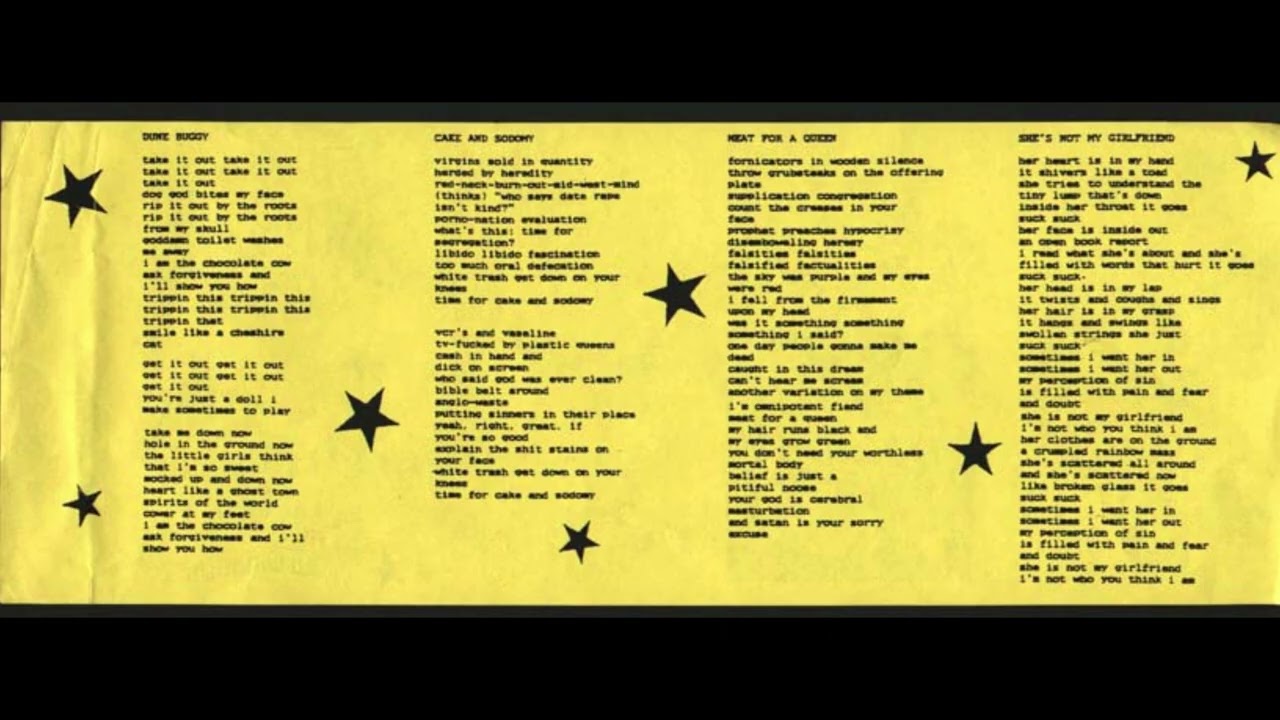 Marilyn Manson and the Spooky Kids - Grist-O-Lane (1st Gen Tape FULL)