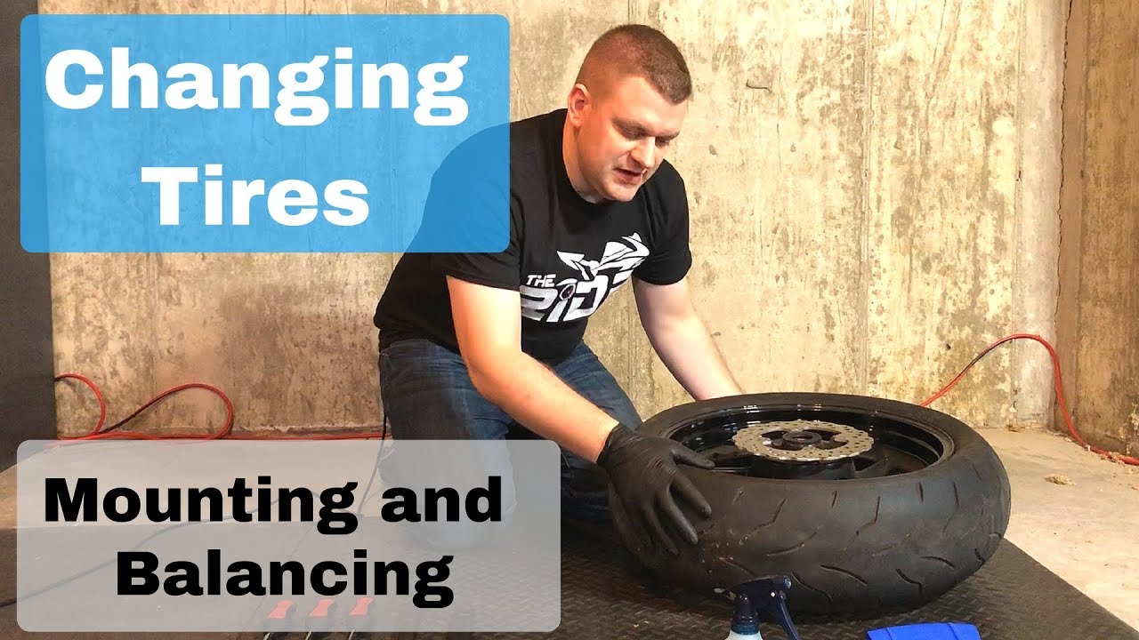 Mounting and Balancing Motorcycle Tires