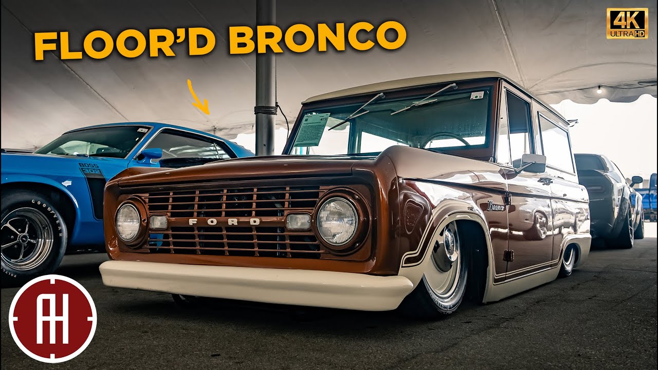 Slammed 1969 Ford Bronco is a Floor'd Bronco