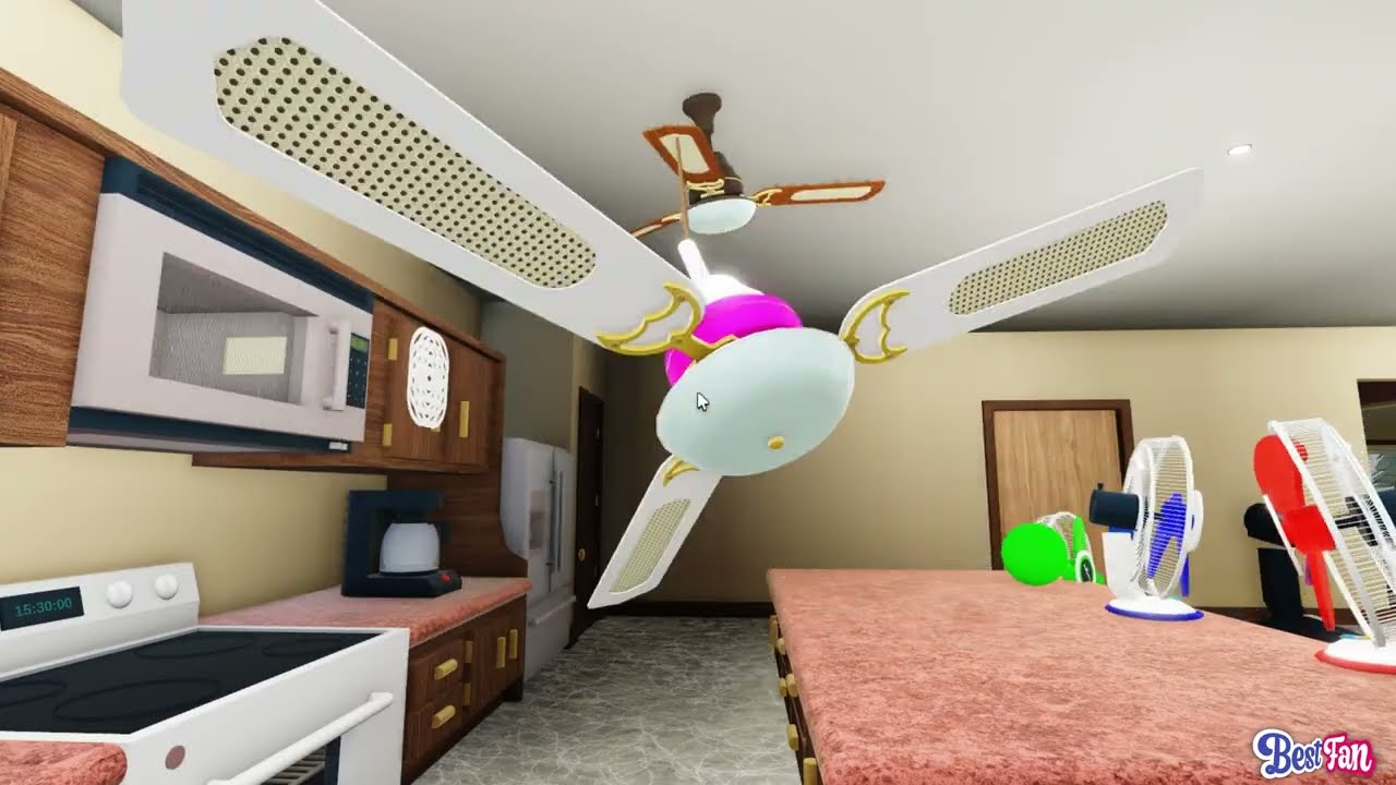 I Made a Very Dangerous and Aggressive Vintage Ceiling Fan with Saw Blades