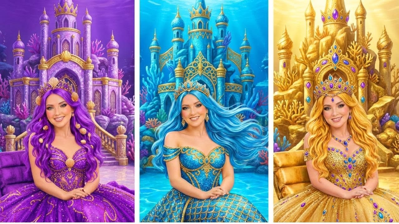 Бюджетная Русалка vs Люкс Русалка ✨ Моя Эра Океана за Ночь 😳