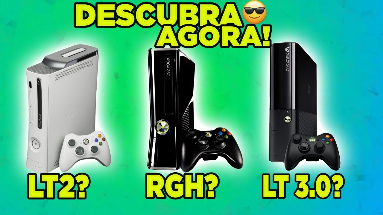 COMO DESCOBRIR O DESBLOQUEIO DO SEU XBOX 360 | RGH, LT2 , LT 3.0