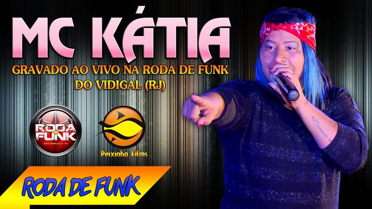 MC Kátia :: Apresentação ao vivo na Roda de Funk especial no Vidigal (RJ) ::