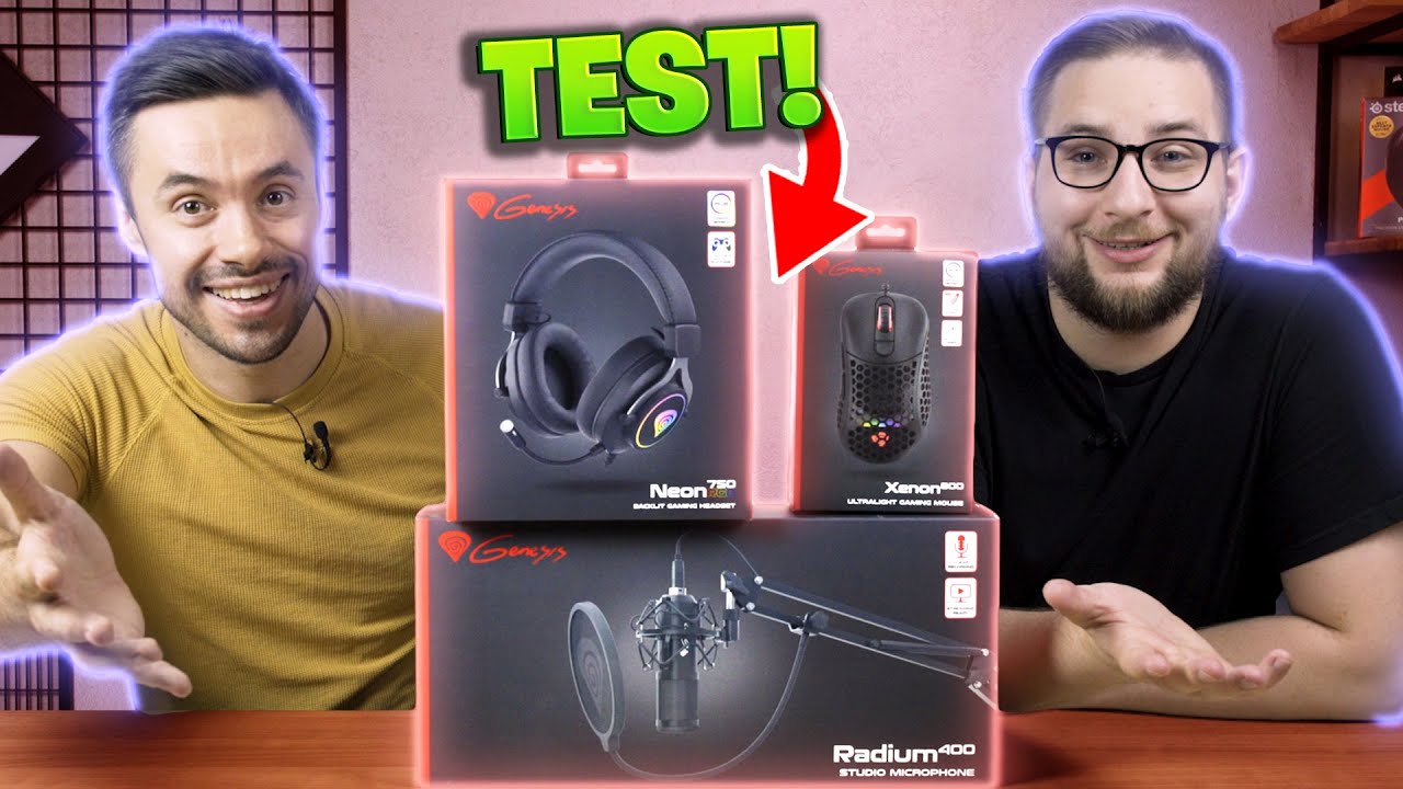 Wielka PACZKA DLA WIDZÓW od Genesis - testujemy!