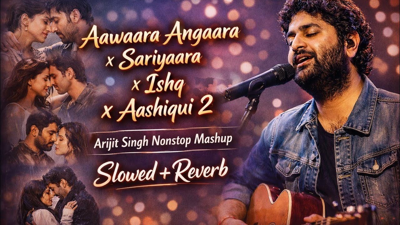 Best of Arijit Singh Nonstop Mashup | Aawaara Angaara x Sariyaara x Ishq x Aashiqui 2 Slowed +Reverb
