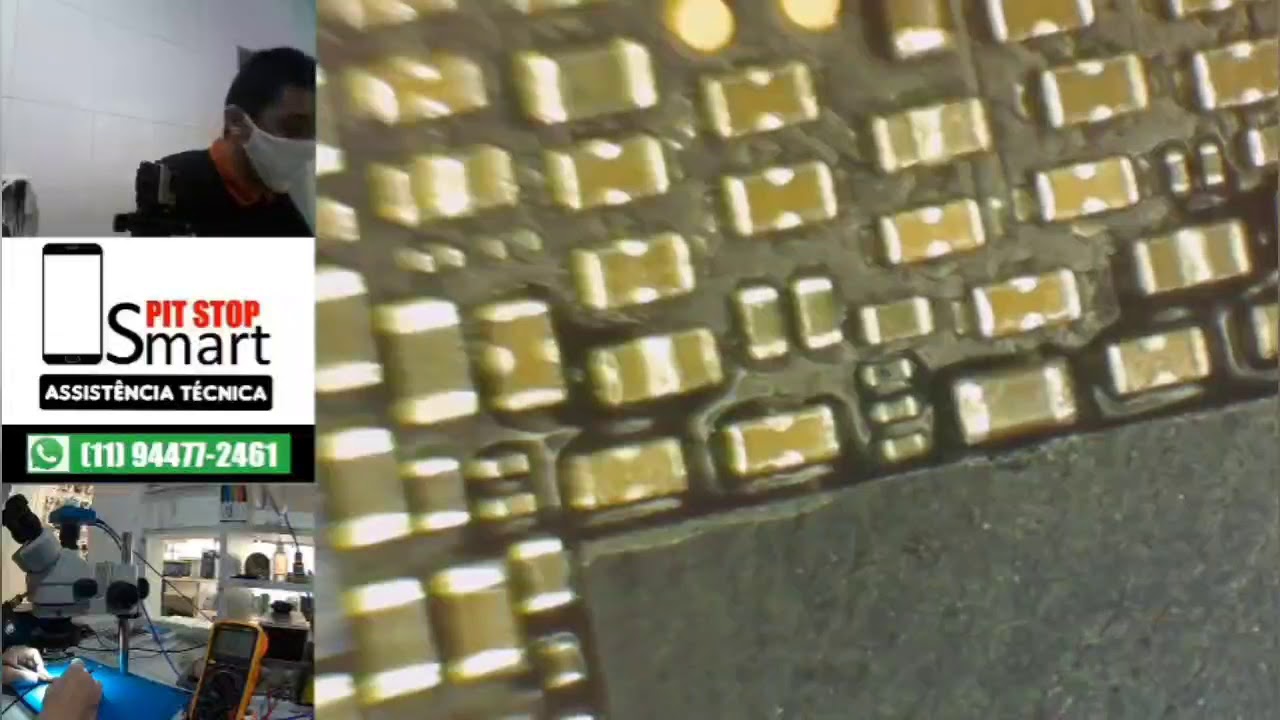 iPhone 6s Plus não liga | Reparo em placa Linha PP1V8