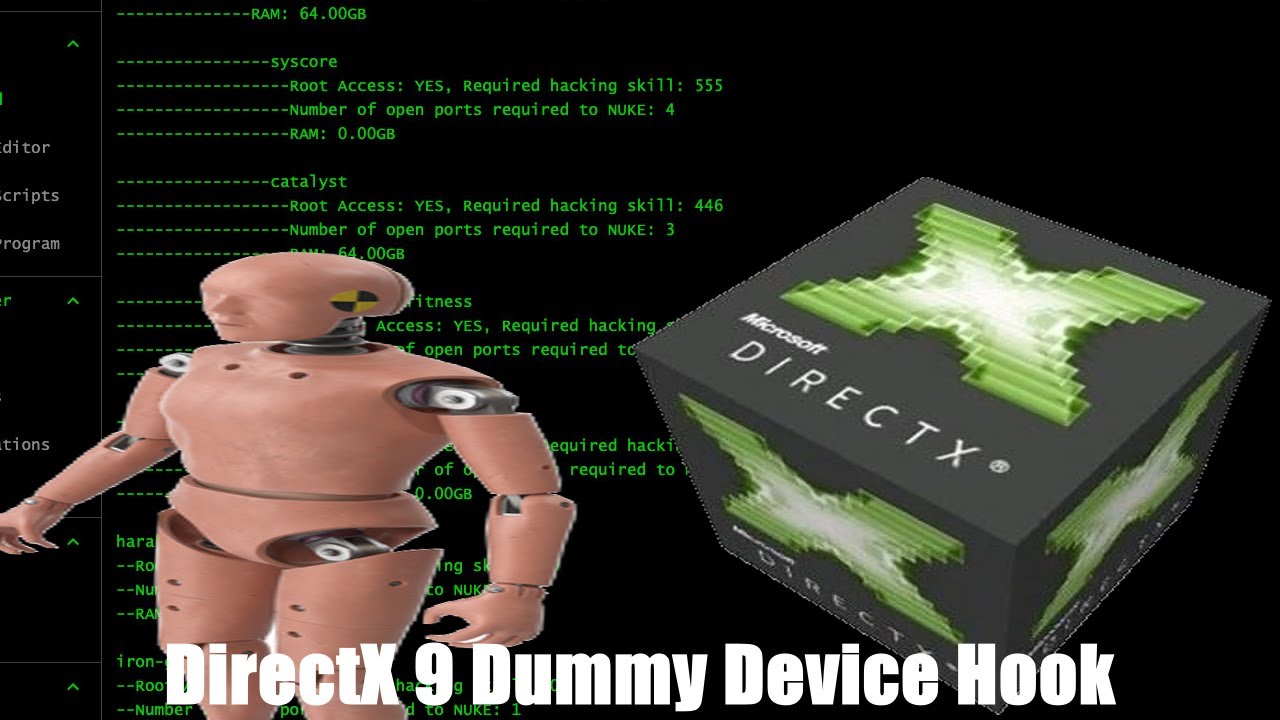 x86 Game Hacking | DirectX9 EndScene Trampoline Hooking