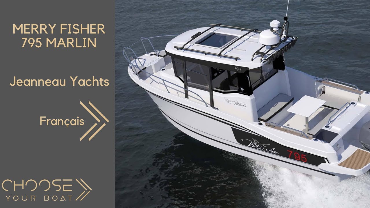 MERRY FISHER 795 Marlin: Vidéo de Visite Guidée (en français)