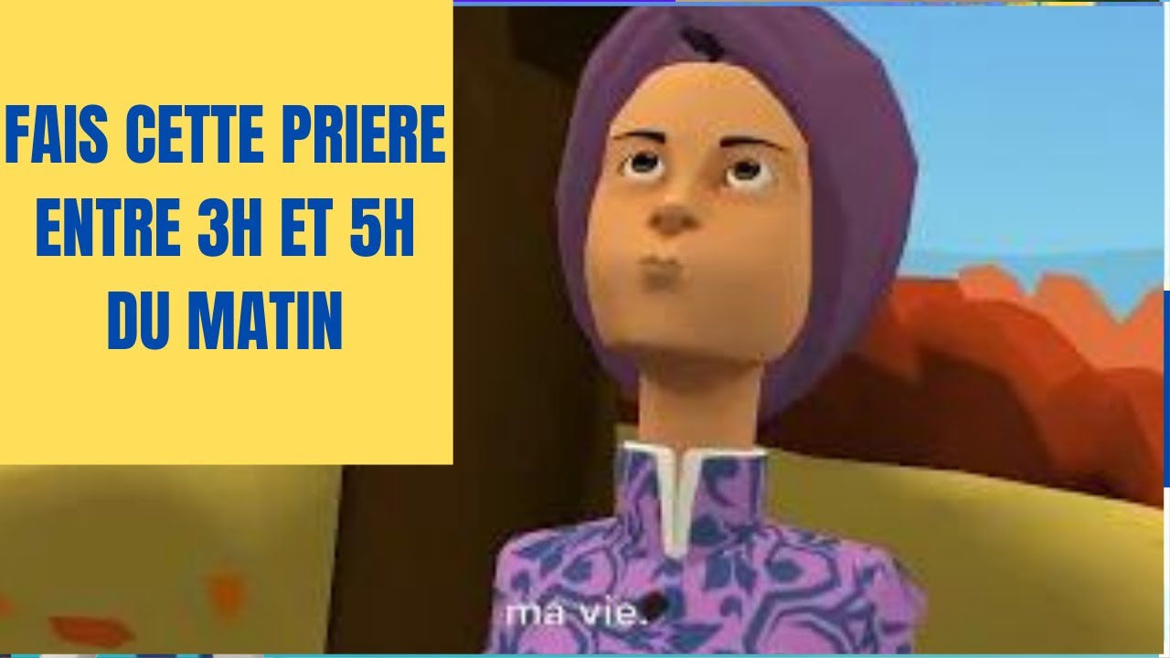 FAIS CETTE PRIERE QUAND TU TE LEVE LA NUIT POUR PRIER ENTRE 3H ET 5H