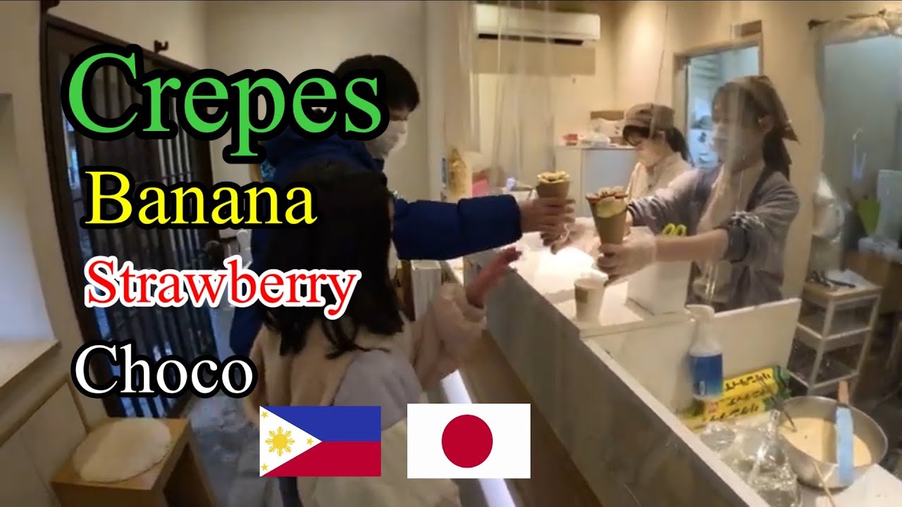 Walking in Kanazawa Streets | crepes | Filipino Single Father in Japan