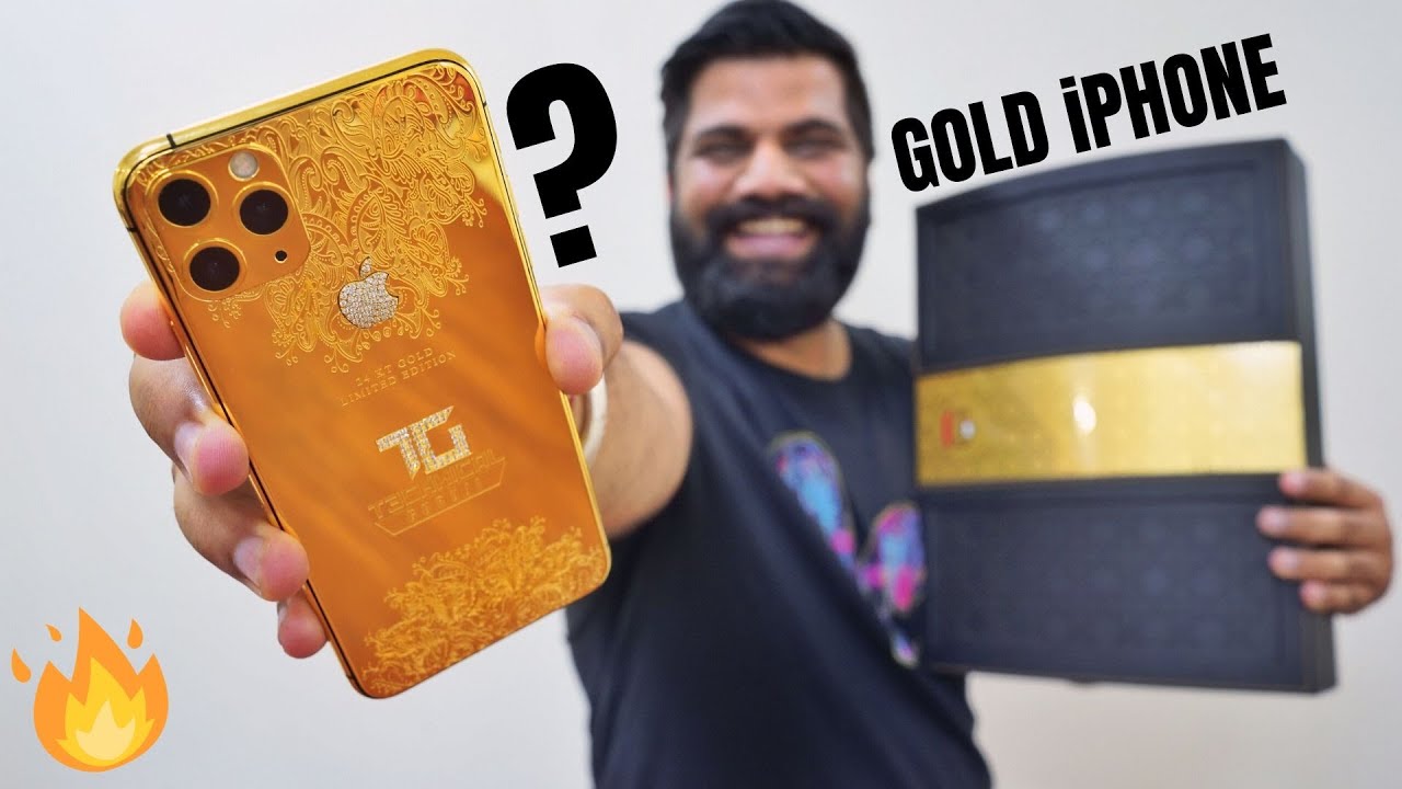 My Most Expensive Gold iPhone 11 Pro Max For You!!! 🔥🔥🔥