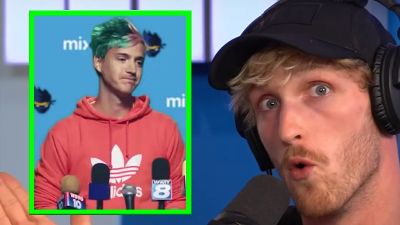 LOGAN PAUL EXPLAINS HOW MIXER FAILED WITH NINJA