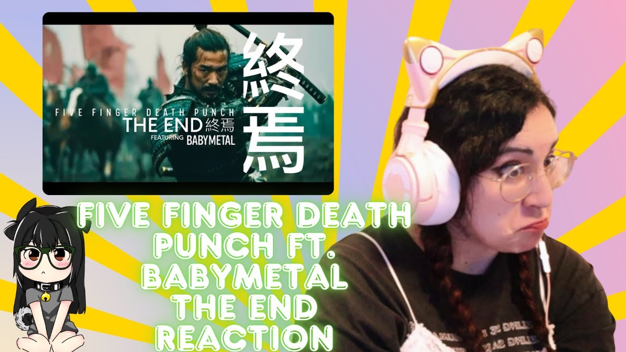 Five Finger Death Punch - The End - Версия 2025 года при участии BABYMETAL REACTION
