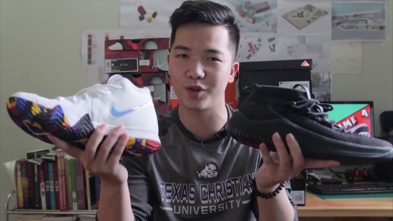 #5 Performance Test: So sánh Adidas Dame 4 vs Nike Kyrie 4. Đâu là đôi giày có performance tốt hơn??