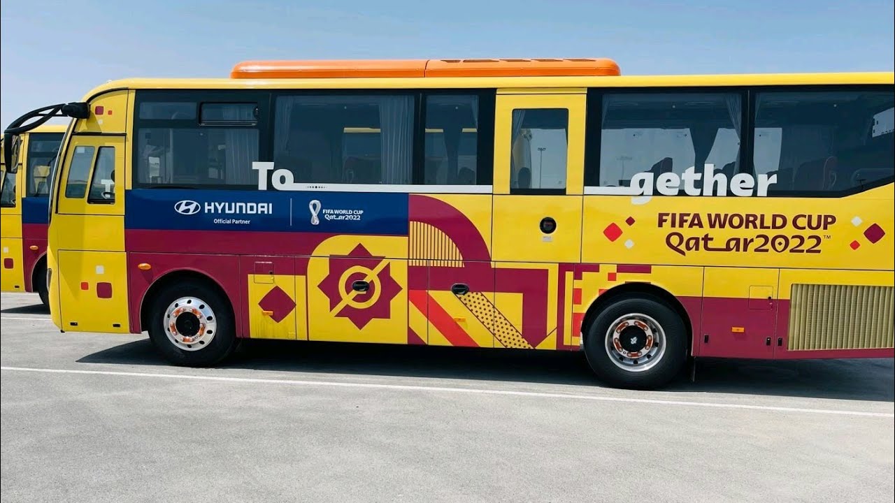 Public Bus - FIFA World Cup Qatar 2022 #fifaworldcup #fifaworldcup2022 #qatar #bus #doha