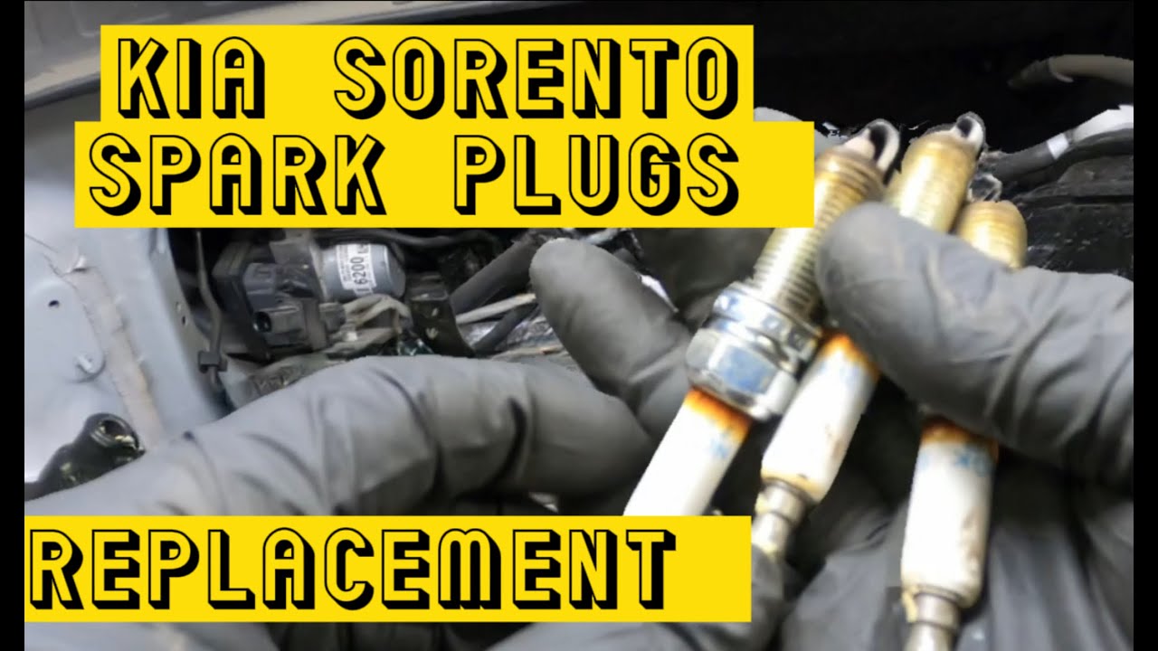 2019 Kia Sorento LX 3.3L Engine Spark Plugs Replacement.