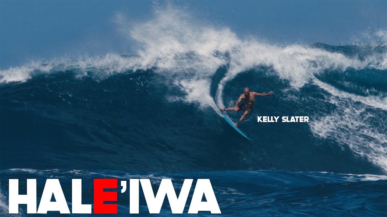 FUN DAY AT HALE'IWA WITH KELLY SLATER & JACK JOHNSON