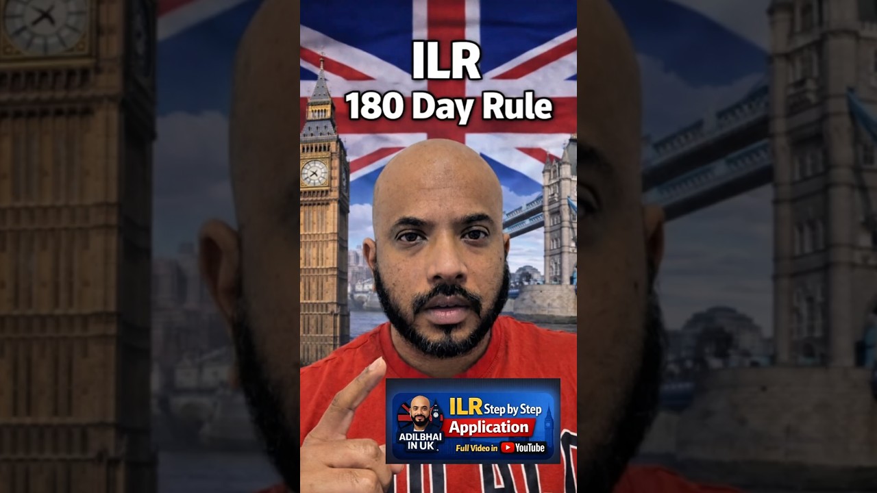 🚨 ILR — When to Apply? Know the 180 Day Rule 🇬🇧Many ILR applications get delayed or rejected.