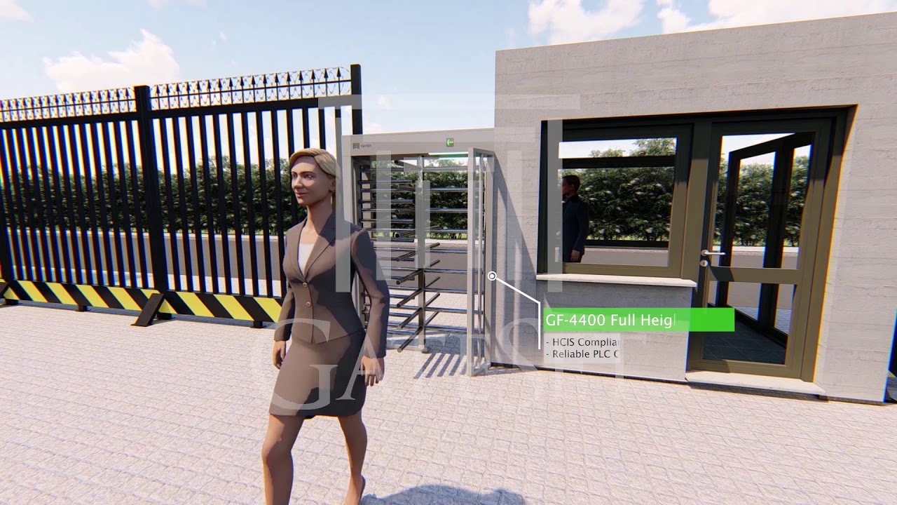 GF-4000 Series Full Height Turnstiles