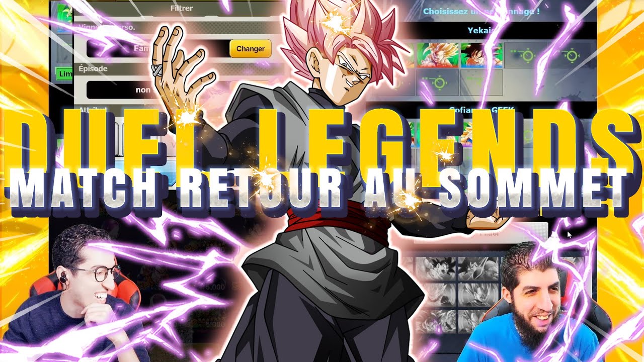 GROS DUEL SELECTION ALTERNÉE SOFIAN VS YEKAIS | DB LEGENDS