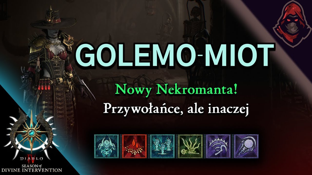 MIOTACZ... Golem&oacute;w? - Moje podejście do Nekromanty Summonera w Diablo 4 2.5