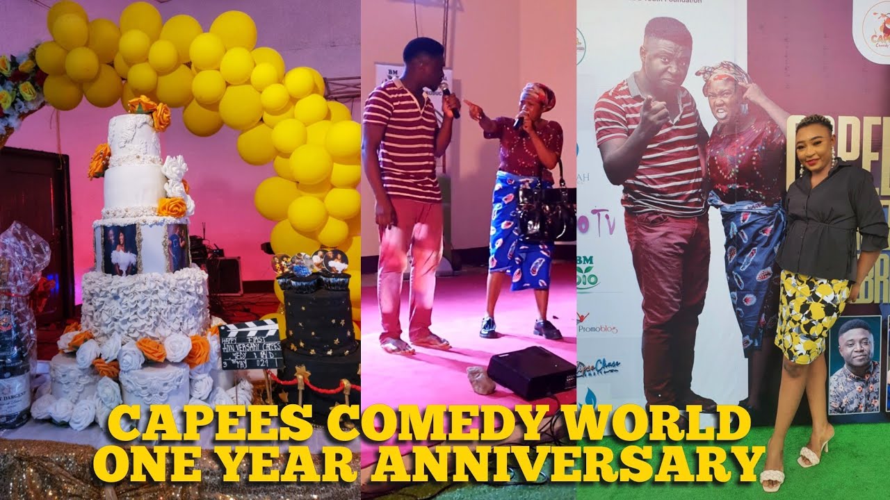 CARO AND COPEES||CAPEES COMEDY WORLD ONE YEAR ANNIVERSARY CELEBRATION IN BUEA CAMEROON