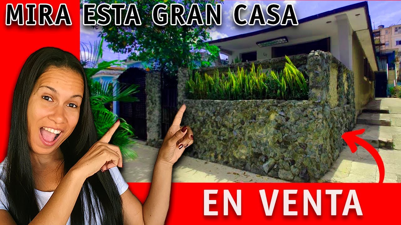 Te Enseño esta Gran Casa en VENTA en Zona RESIDENCIAL, La Habana Cuba.
