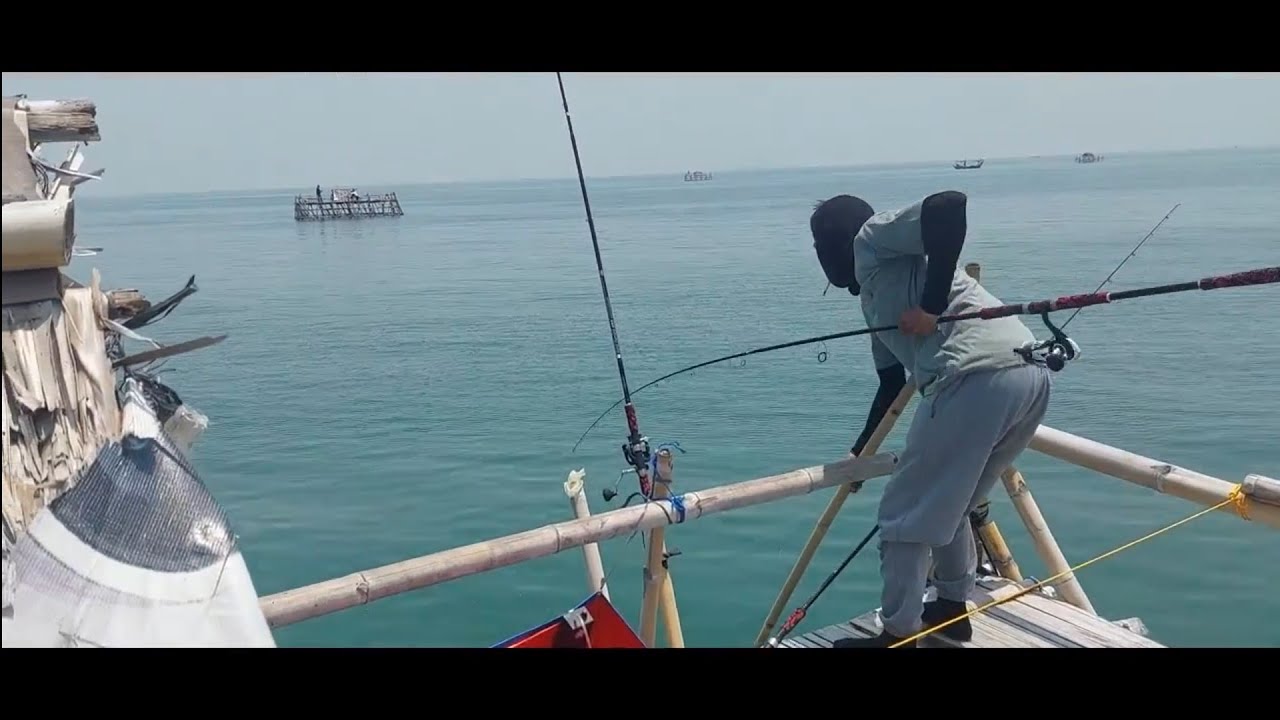 Mancing bagan Tanjung Kait || Bagan G09 punya bang popaye